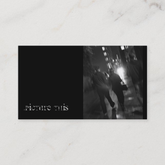 Picture This Business Card (Front)