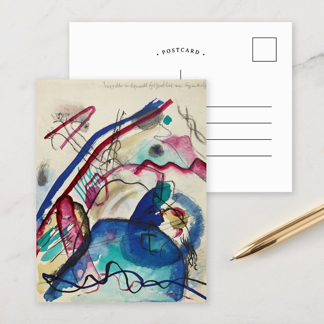 Picture with a White Border | Kandinsky Postcard (Creator Uploaded)