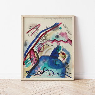 Picture with a White Border   Kandinsky Poster