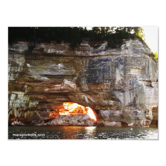 Pictured Rocks 4 Photo Print (Front)