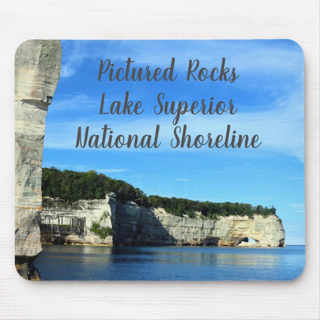 Pictured Rocks Mouse Pad (Front)