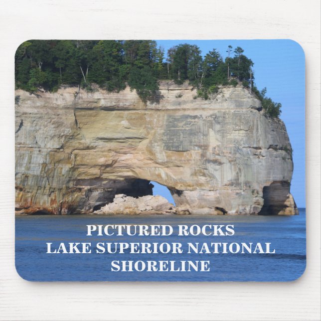 Pictured Rocks Mouse Pad (Front)