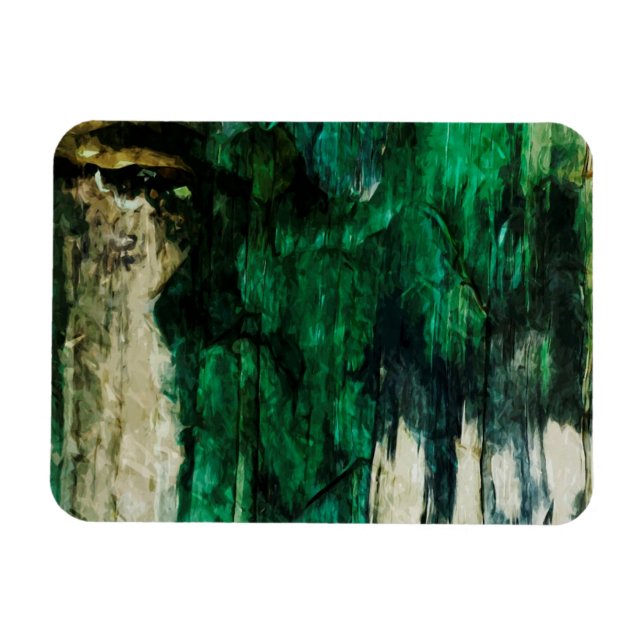 Pictured Rocks National Lakeshore Abstract Magnet (Horizontal)