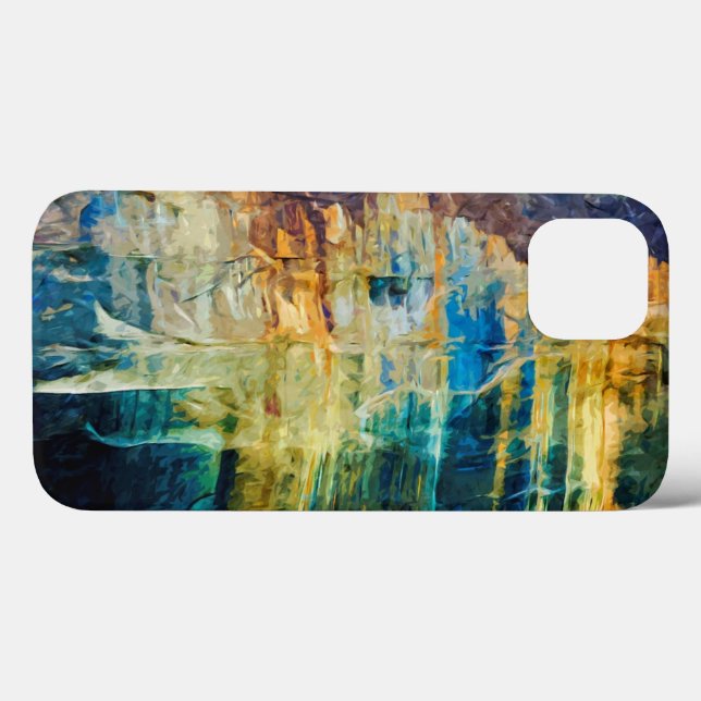 Pictured Rocks National Lakeshore Abstract Photo Case-Mate iPhone Case (Back (Horizontal))