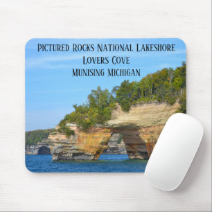 Pictured Rocks National Lakeshore Lovers Cove Mouse Pad