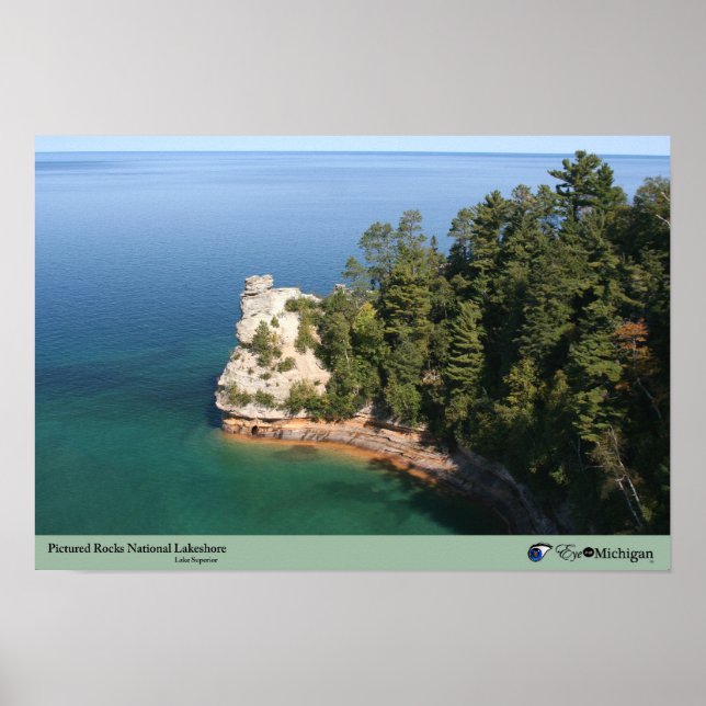 Pictured Rocks National Lakeshore Poster (Front)