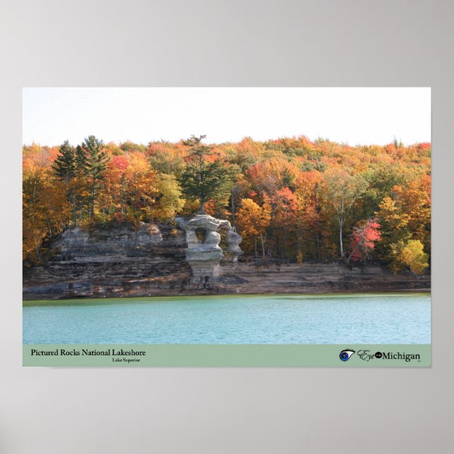 Pictured Rocks National Lakeshore Poster (Front)