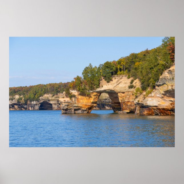 Pictured Rocks National Lakeshore Poster (Front)