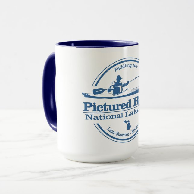 Pictured Rocks NLS (SK) Mug (Front Left)