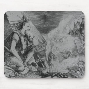 Pictures in the Fire! Mouse Pad