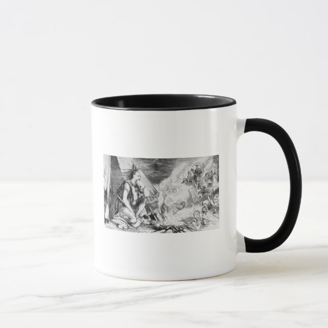 Pictures in the Fire' Mug (Right)