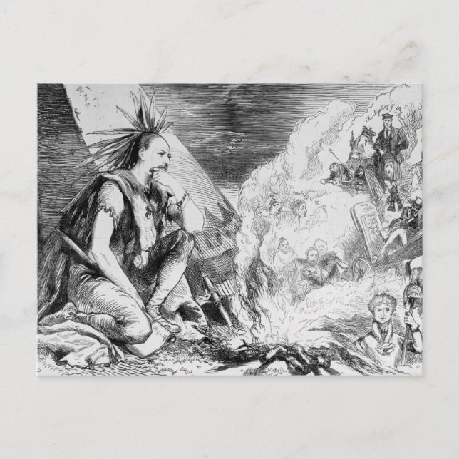 Pictures in the Fire' Postcard (Front)