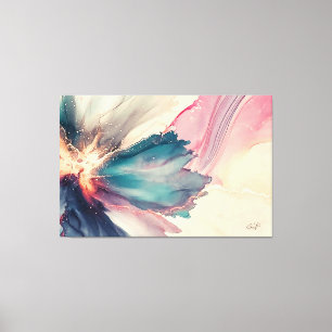 Pictures of Nature and Abstract On Screen Canvas Print