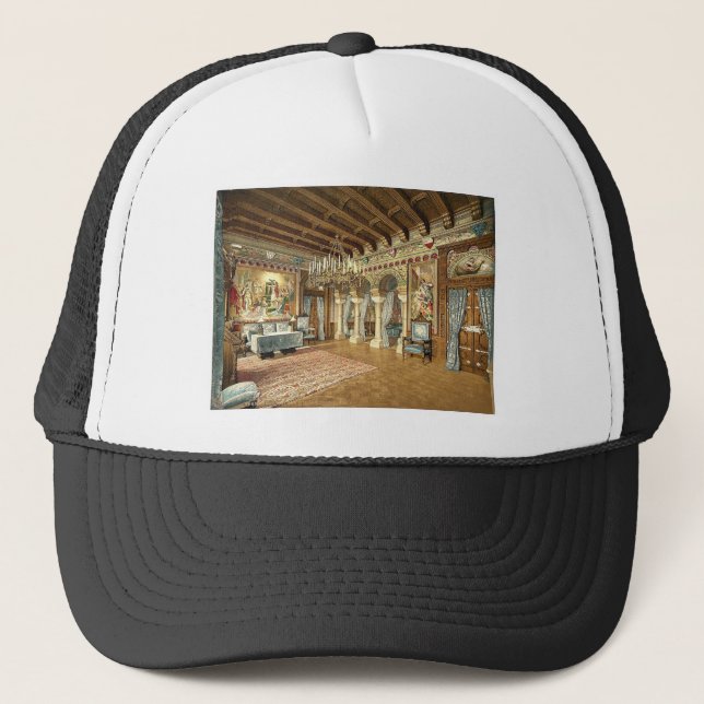 Pictures of  the Lohengrin story, drawing room, Ne Trucker Hat (Front)