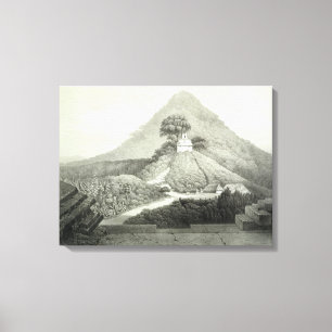 Picturesque view at the Temple of the Cross, Palen Canvas Print