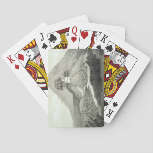 Picturesque view at the Temple of the Cross, Palen Playing Cards