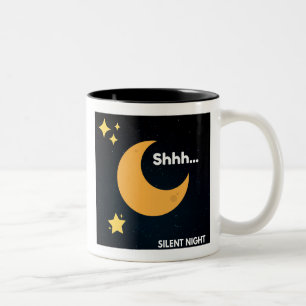 Picturing Christmas - Silent Night Two-Tone Coffee Mug