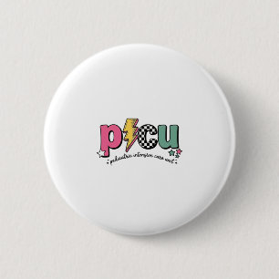 PICU Paediatrics Intensive Care Unit Nurse Shirt_1 6 Cm Round Badge