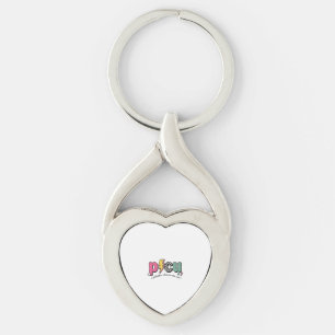 PICU Paediatrics Intensive Care Unit Nurse Shirt_1 Key Ring