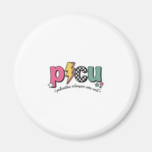PICU Paediatrics Intensive Care Unit Nurse Shirt_1 Magnet