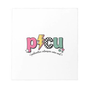 PICU Paediatrics Intensive Care Unit Nurse Shirt_1 Notepad