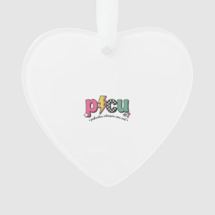 PICU Paediatrics Intensive Care Unit Nurse Shirt_1 Ornament