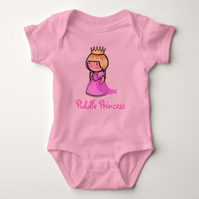 Piddle Princess, Piddle Princess Baby Bodysuit (Front)