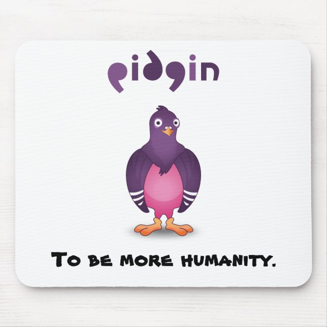 Pidgin mousepad 1 (Front)