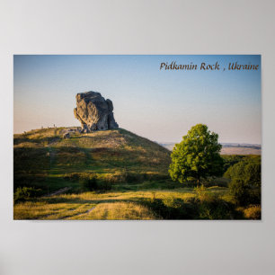 Pidkamin Rock. Ukraine Poster