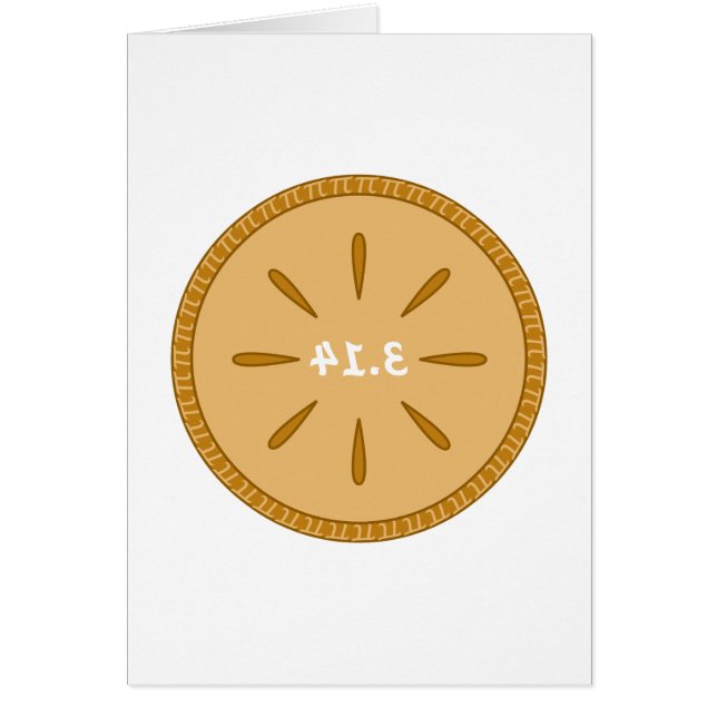 PIE = 3.14 Mirror Image (Front)