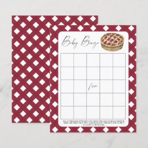 Pie baby shower - Baby Bingo game