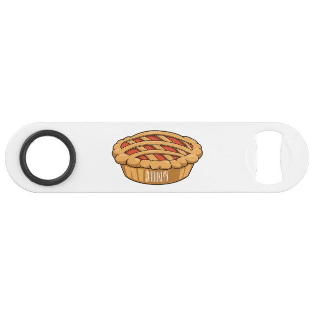 Pie cartoon illustration (Front (Horizontal))
