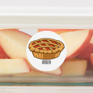 Pie cartoon illustration