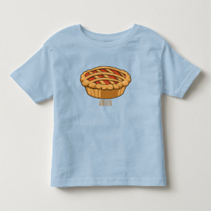 Pie cartoon illustration toddler T-Shirt