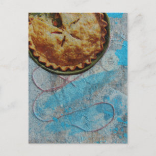 Pie Collage Postcard