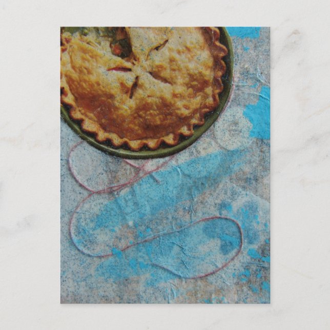 Pie Collage Postcard (Front)