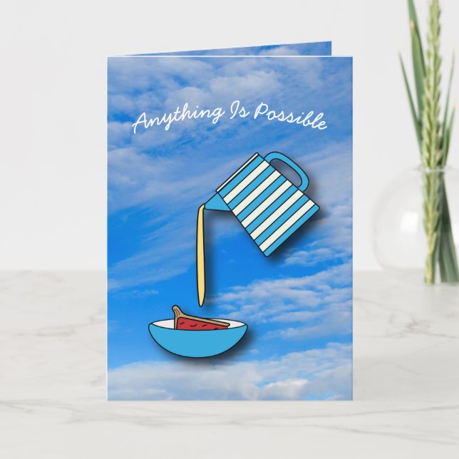 Pie In The Sky - Anything Is Possible Holiday Card (Front)