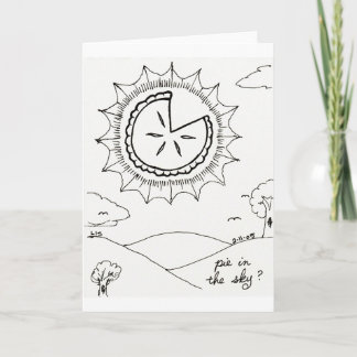 Pie in the Sky card
