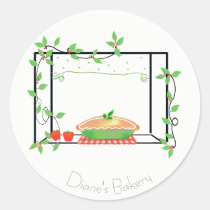Pie in the Window Bakery Sticker