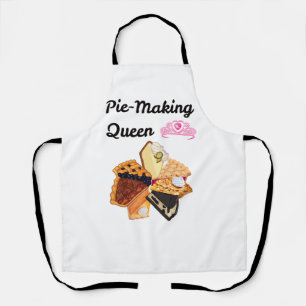 Pie-Making Queen Apron