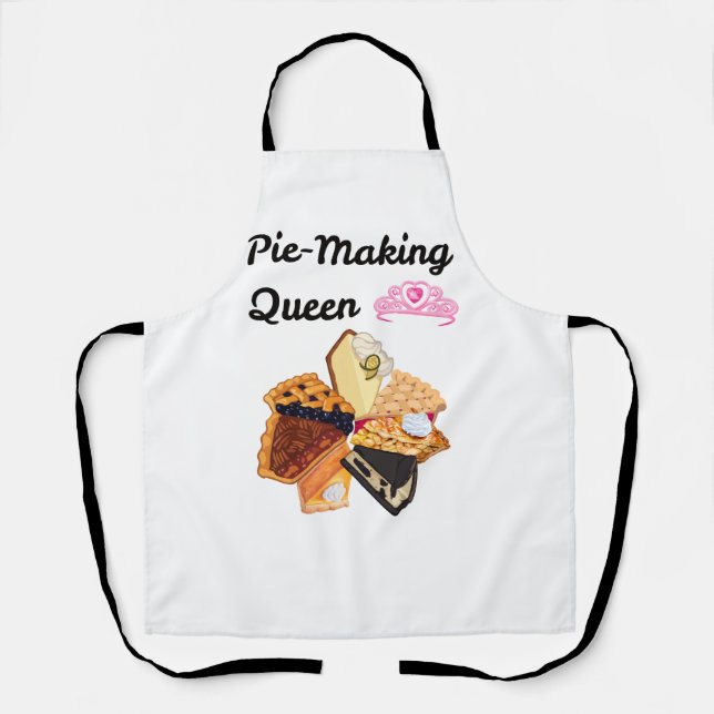 Pie-Making Queen Apron (Front)