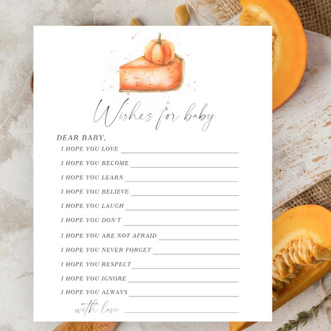 Pie pumpkin - Party game | wishes for baby game (Creator Uploaded)