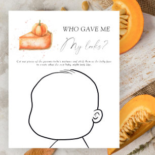 Pie pumpkin - Who gave me my looks baby game