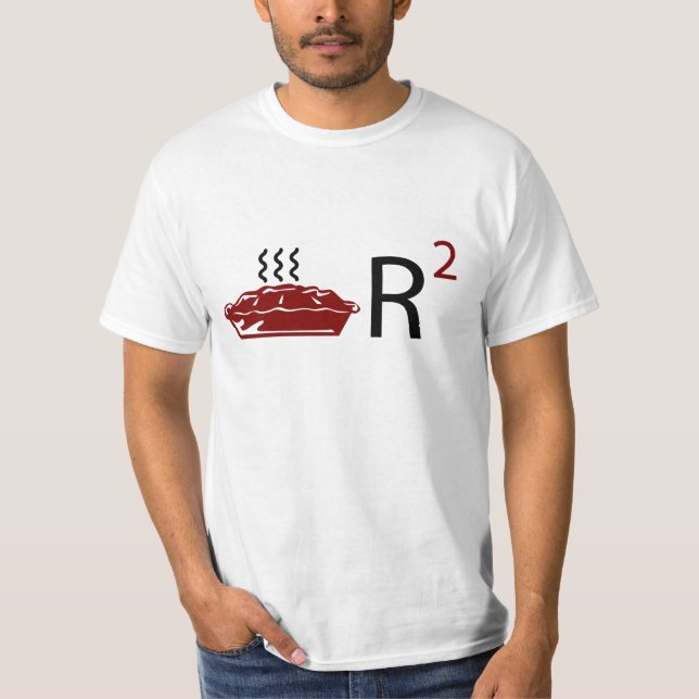 Pie R Squared T-Shirt (Front)