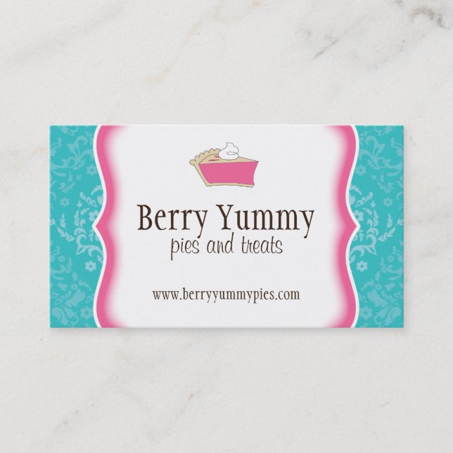 Pie Shoppe Business Card (Front)