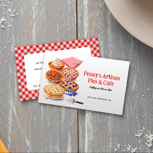 Pie Shoppe Business Card