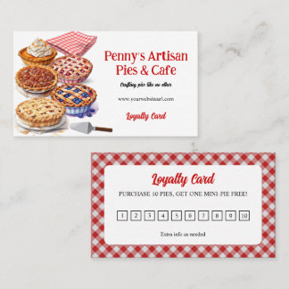 Pie Shoppe Loyalty Card