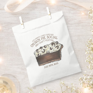 Pie Social Pi Day Party Dessert Bake Sale Slice Favour Bags