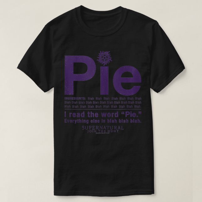 Pie  T-Shirt (Design Front)