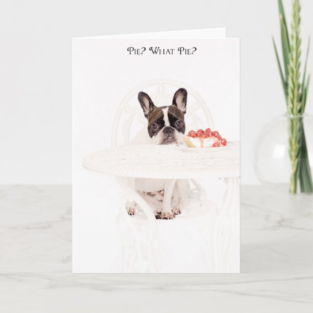 Pie? What Pie? Card (Front)